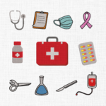 Doc set Embroidery Design - 5 Sizes