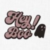 Hey Boo! Halloween Embroidery Design - 5 Sizes