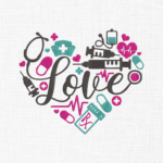 Love Embroidery Design - 5 Sizes