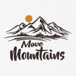 Move Mountains Embroidery Design - 5 Sizes