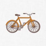 Cycle Embroidery Design - 5 Sizes