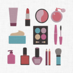 Makeup Bundle Embroidery Design - 5 Sizes