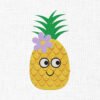 Cute Pineapple Embroidery Design - 5 Sizes