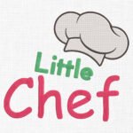 Little Chef Embroidery Design - 5 Sizes