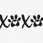 Xoxo Embroidery Design - 5 Sizes