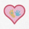 Baby Hand And Feet Embroidery Design - 5 Sizes - Image 2