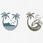 Mountain Embroidery Design - 5 Sizes