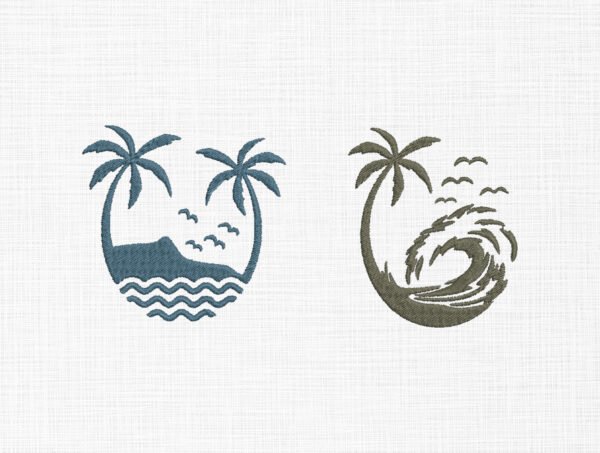 Mountain Embroidery Design - 5 Sizes