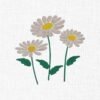 Daisy Bouquet Bundle Embroidery Design - 5 Sizes