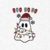 Ghost Christmas Lights Embroidery Design - 5 Sizes