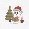 Christmas Ghost Embroidery Design - 5 Sizes