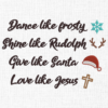 Christmas Embroidery Design - 5 Sizes