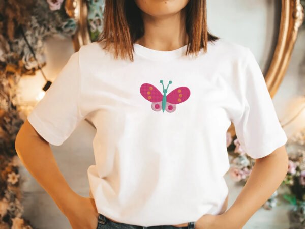 Mini Butterflies Embroidery Design - 5 Sizes - Image 2