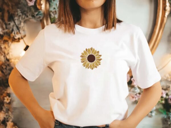 Sunflowers Embroidery Design - 5 Sizes - Image 2