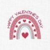 Happy Valentine's Day Rainbow Embroidery Design - 5 Sizes