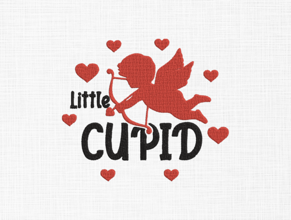 Little cupid Embroidery Design - 5 Sizes