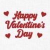 Happy Valentine's Day Embroidery Design - 5 Sizes