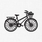 Valentine Cycle Embroidery Design - 5 Sizes