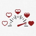 Valentine Compass Embroidery Design - 5 Sizes