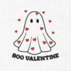 Boo Valentine Embroidery Design - 5 Sizes