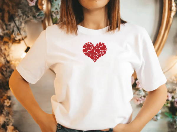 Heart Embroidery Design - 5 Sizes - Image 2