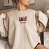 Miss Love Lady Bug Embroidery Design - 5 Sizes - Image 3