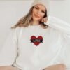 Valentine Heart Embroidery Design - 5 Sizes - Image 3